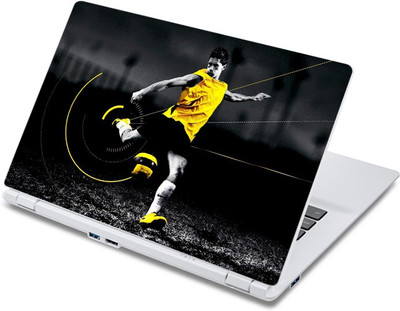 

ezyPRNT Football Foot Locus Sports (13 to 13.9 inch) Vinyl Laptop Decal 13