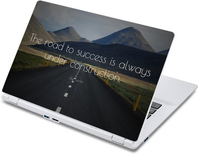 

ezyPRNT The Road to Success Motivation Quote a Vinyl Laptop Decal 10