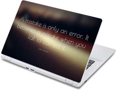 

ezyPRNT John Lennon Motivation Quote a (13 to 13.9 inch) Vinyl Laptop Decal 13