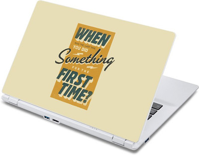 

ezyPRNT First Time Quote Vinyl Laptop Decal 10