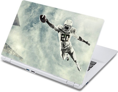 

ezyPRNT Rugby Player Flying Sports Vinyl Laptop Decal 10