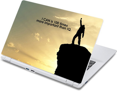 

ezyPRNT I Can Motivation Quote (13 to 13.9 inch) Vinyl Laptop Decal 13