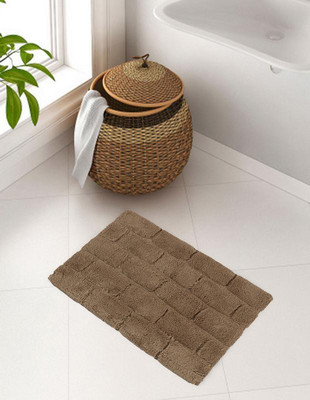 

Riva Carpets Cotton Bath Mat Bath Mat(Beige