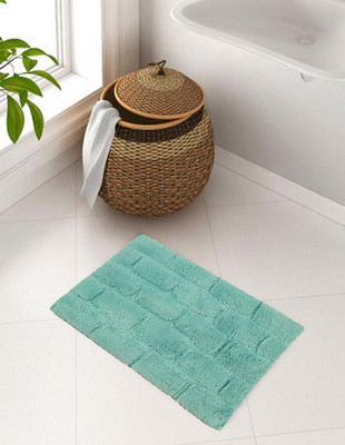 

Riva Carpets Cotton Bath Mat Bath Mat(Aqua