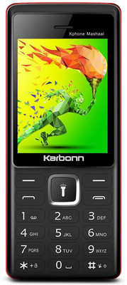 Karbonn Kphone Mashaal(Black & Red)