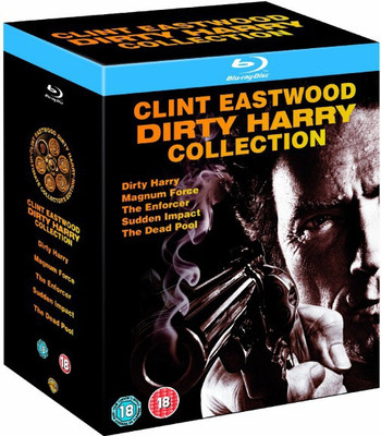 

Clint Eastwood: Dirty Harry Complete 5 Movies Collection- Dirty Harry + Magnum Force + The Enforcer + Sudden Impact + The Dead pool (5-Disc Box Set)(Blu-ray English)