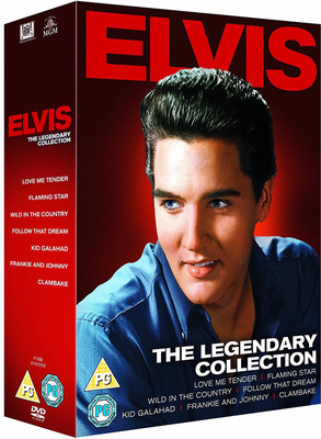 

Elvis: The Legendary 7 Movies Collection- Love Me Tender + Flaming Star + Wild In The Country + Follow That Dream + Kid Galahad + Frankie and Johnny + Clambake (7-Disc Box Set)(DVD English)