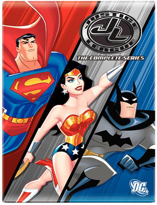 

Justice League: The Complete 5 Movies Collection- The Brave and the Bold + Starcrossed + Secret Origins + Paradise Lost + Justice on Trial (5-Disc Box Set)(DVD English)