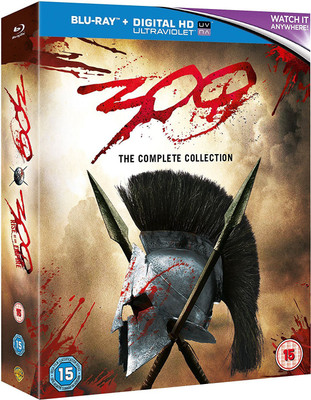 

The 300 Complete 2 movies Collection: 300 + 300: Rise of and Empire (Blu-ray+Digital HD+UV) (2-Disc Box Set)(Blu-ray English)