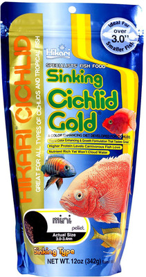 

Hikari Sinking Cichlid Gold Mini Pellets 342 g Dry Fish Food