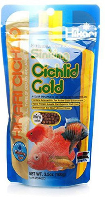 

Hikari Sinking Cichlid Gold Mini Pellets 100 g Dry Fish Food