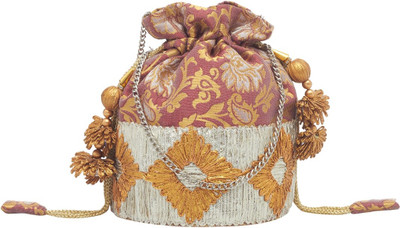 TARUSA Stylish Potli Potli(Pink)