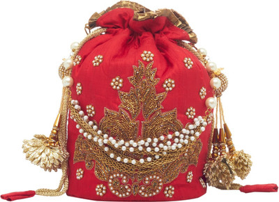

TARUSA Stylish Potli Potli(Red)