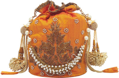 

TARUSA Stylish Potli Potli(Orange)