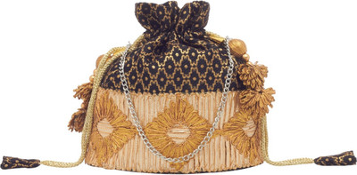 

TARUSA Stylish Potli Potli(Black)