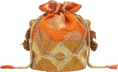 

TARUSA Stylish Potli Potli(Orange)