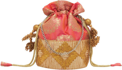 

TARUSA Stylish Potli Potli(Pink)