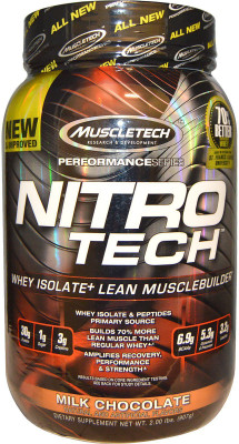 

Muscletech Performance Series Nitrotech Whey Protein(907 g, Milk Chocolate)