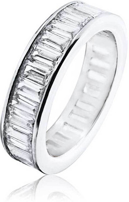 

Bling Jewelry Sterling Silver Cubic Zirconia Silver Plated Ring