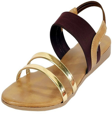 

ANSHU ENTERPRISES Women brown Flats