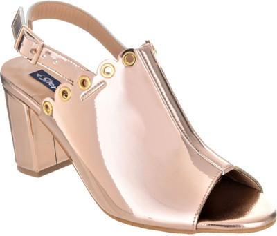 

SHERRIF SHOES Women Metallic Heels