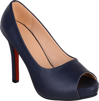 

SHERRIF SHOES Women Blue Heels
