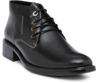 

Teakwood Leather Shoes Casuals For Men(Black