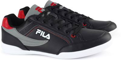 

Fila BAKER II Canvas Shoes For Men(Black, Blk/gry/rd