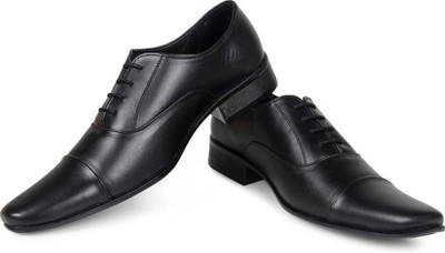 

NMD Men's Pure Leather Formal Shoes Oxford For Men(Black
