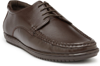 

Teakwood Leather Shoes Derby For Men(Brown