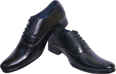 

Connekt 4312 black Lace Up For Men(Black