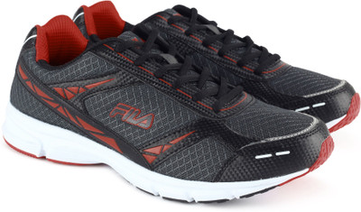 

Fila LITE RUNNER PLUS 4 Running Shoes For Men(Black, Grey, Blk/dk gry/rd