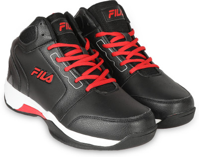 

Fila COMMIT 2 Basketball Shoes For Men(Black, Red, Blk/rd