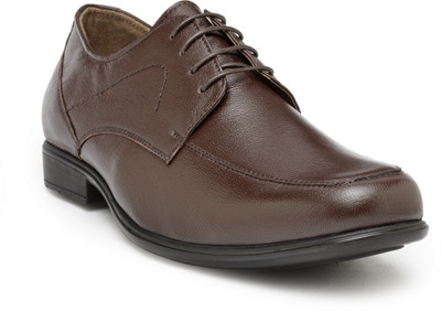 

Teakwood Leather Shoes Derby For Men(Brown