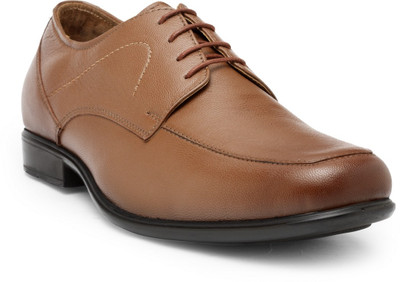 

Teakwood Leather Shoes Derby For Men(Tan