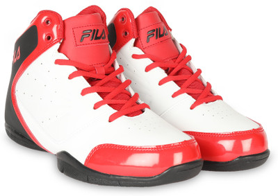 

Fila PLAYER 2 Basketball Shoes For Men(White, Red, Wht/blk/rd