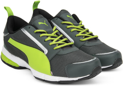 

Puma Triton IDP Running Shoes For Men(Multicolor, Dark shadow-limepunch-puma white