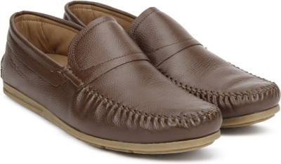 

Hush Puppies PARKEER Loafers For Men(Brown, Tan