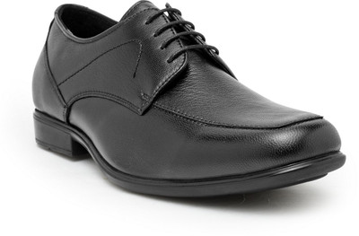 

Teakwood Leather Shoes Derby For Men(Black
