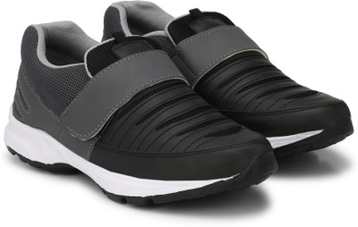 

Shoe Island ® Popular Revo-X ™ Premium Quality Trending Meshed Limited Edition Sporty Black Velcro Strap Casual Shoes Walking Shoes For Men(Black