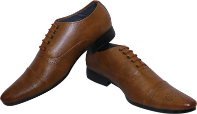 

Connekt 1012 tan Lace Up For Men(Tan