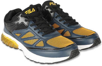 

Fila INSTALLER 4 Running Shoes For Men(Multicolor, Dk blu/blk/org