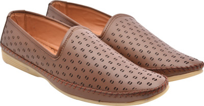 

WalkJump casual shoes, wedding loafers, dancing shoes, Casuals For Men(Brown