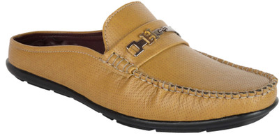 

1AAROW 96 Loafers For Men(Beige
