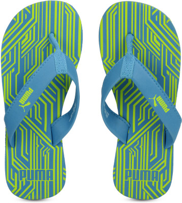 

Puma Panama II IDP Flip Flops, Blue atoll-limepunch