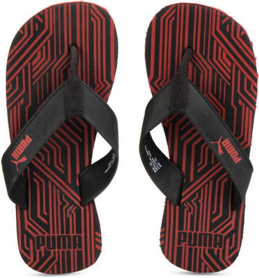 

Puma Panama II IDP Flip Flops, Puma black-high risk red