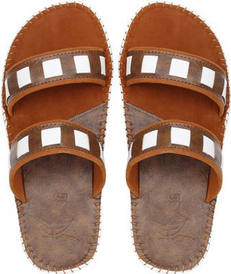 

Kraasa Elegant Slippers, Camel & tan