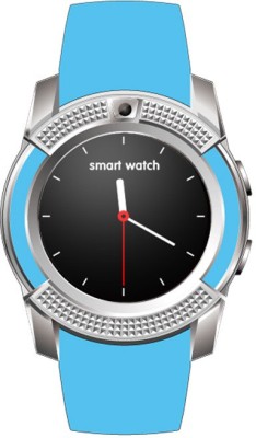 

MOBILE LINK xdfbg Silver Smartwatch(Blue Strap Free Size)