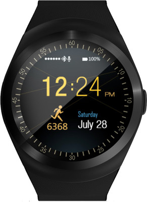 

syl Intex Black Smartwatch(Black Strap Free Size)