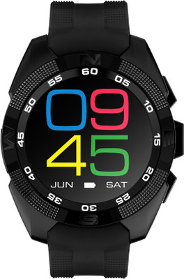 

SYL YU YUtopia Black Smartwatch(Black Strap Regular)